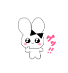 ヘンメラなうさぎ（個別スタンプ：5）