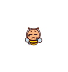 超ちいさいスタンプ 蜂 (buroku Part 18)（個別スタンプ：10）