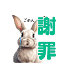 動物二字熟語（個別スタンプ：18）