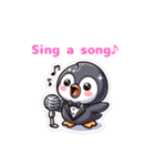 Lucky Penguins English Ver.（個別スタンプ：2）