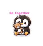 Lucky Penguins English Ver.（個別スタンプ：4）