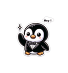 Lucky Penguins English Ver.2（個別スタンプ：1）