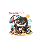 Lucky Penguins English Ver.2（個別スタンプ：5）