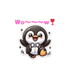 Lucky Penguins English Ver.2（個別スタンプ：6）