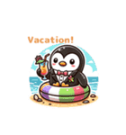 Lucky Penguins English Ver.2（個別スタンプ：8）