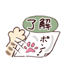 猫のひとり暮らし♡日常会話（個別スタンプ：14）