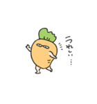 にんじん星人。（個別スタンプ：4）