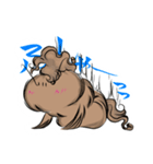 もこもこてきすたいるイメージキャラ1（個別スタンプ：2）