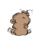 もこもこてきすたいるイメージキャラ1（個別スタンプ：6）