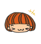 ほんわか手描き(*´︶`*)日常敬語大人文字（個別スタンプ：36）