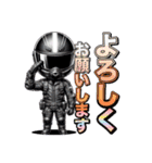 ライダーの気持ち(デカ文字ver)（個別スタンプ：13）