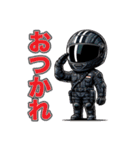 ライダーの気持ち(デカ文字ver)（個別スタンプ：15）