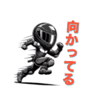 ライダーの気持ち(デカ文字ver)（個別スタンプ：19）