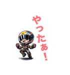 ライダーの気持ち(デカ文字ver)（個別スタンプ：37）