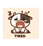 幸せな牛の感情たち（個別スタンプ：6）