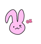 可愛いうさぎチャン（個別スタンプ：5）