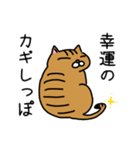 ニャラおじ 幸運のカギしっぽねこ 2（個別スタンプ：40）