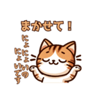 かわいすぎる茶色猫（改）（個別スタンプ：12）