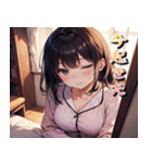 【長く使える】自撮りする女性5（個別スタンプ：13）