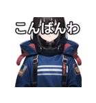 おしゃべり宇宙服女子（個別スタンプ：18）