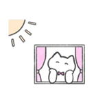 ピンク推しねこ(挨拶)（個別スタンプ：25）