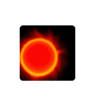 太陽惑星豪快で正義感が強く、心優しい戦士（個別スタンプ：36）