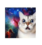 宇宙猫：表情の宇宙（個別スタンプ：3）
