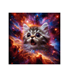 宇宙猫：表情の宇宙（個別スタンプ：5）