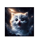 宇宙猫：表情の宇宙（個別スタンプ：13）