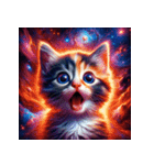宇宙猫：表情の宇宙（個別スタンプ：15）