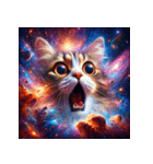 宇宙猫：表情の宇宙（個別スタンプ：17）
