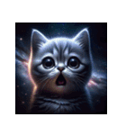 宇宙猫：表情の宇宙（個別スタンプ：19）