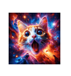 宇宙猫：表情の宇宙（個別スタンプ：25）