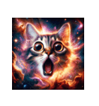 宇宙猫：表情の宇宙（個別スタンプ：26）