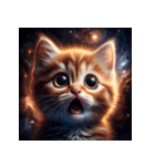 宇宙猫：表情の宇宙（個別スタンプ：32）