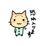 シマねこトラジ（個別スタンプ：5）