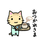 シマねこトラジ（個別スタンプ：38）