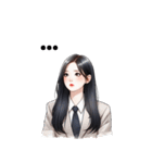 しずか, オフィスガール（個別スタンプ：3）
