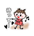 ずーと使える女の子のスタンプ（個別スタンプ：18）