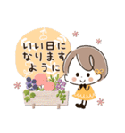 ♡春色キュート♡miniガール（個別スタンプ：27）