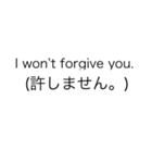 面白い言葉，言い訳（1）（個別スタンプ：37）