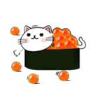 寿司猫のスタンプ（個別スタンプ：4）
