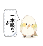 インコは言いたい（個別スタンプ：9）