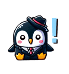 働くペンギン課長（個別スタンプ：1）