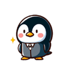 働くペンギン課長（個別スタンプ：8）