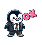 働くペンギン課長（個別スタンプ：9）