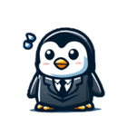 働くペンギン課長（個別スタンプ：12）