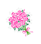 お花がいっぱい《初夏のスタンプ》（個別スタンプ：13）