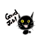 まる三角四角ねこ（個別スタンプ：8）
