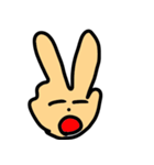 開いた手のひら太郎（個別スタンプ：6）